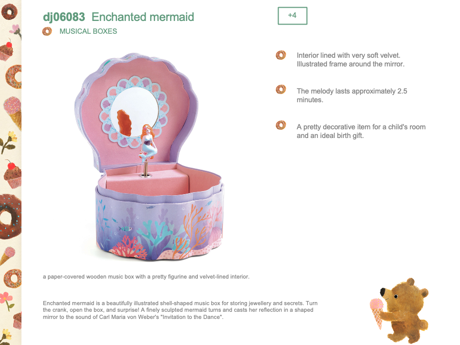 Djeco Enchanted Mermaid - DJ06083