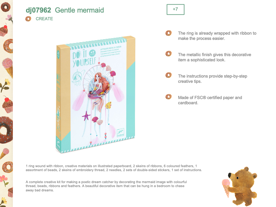 Djeco Gentle Mermaid - DJ07962