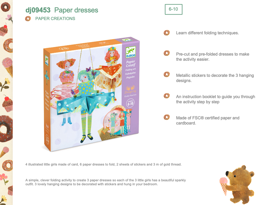 Djeco First paper folding - DJ00098