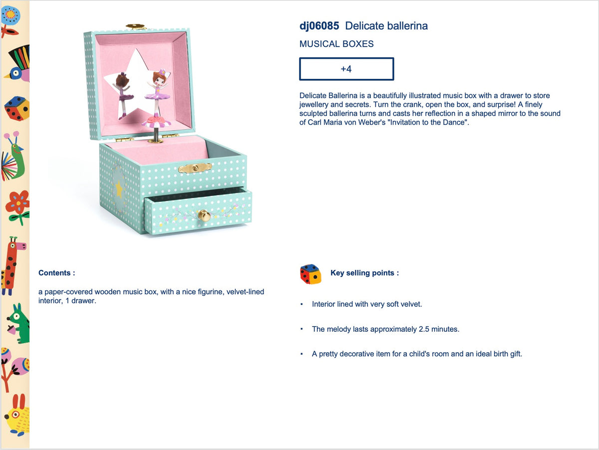 Djeco Delicate ballerina - DJ06085