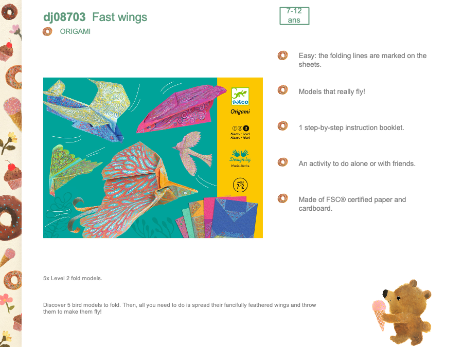 Djeco Fast wings - DJ08703