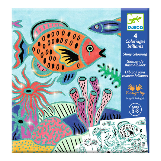 Djeco Under the sea coloring - image 2