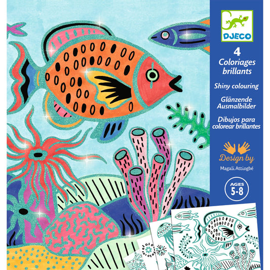 Djeco Under the sea coloring - image 1