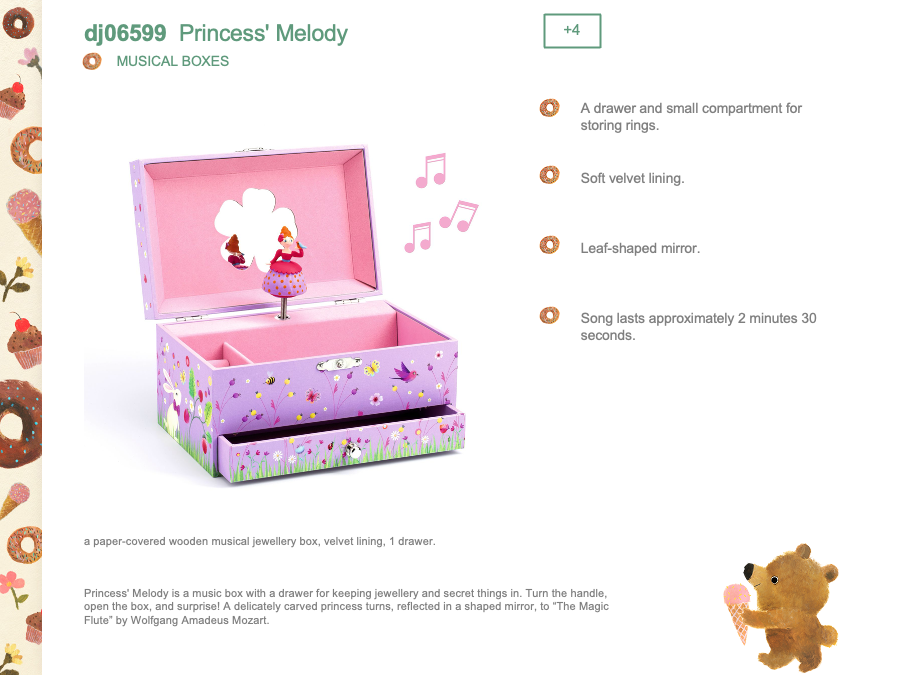 Djeco Princess's melody - DJ06599