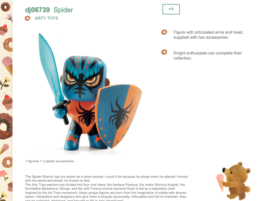Djeco Spider Knight - DJ06739