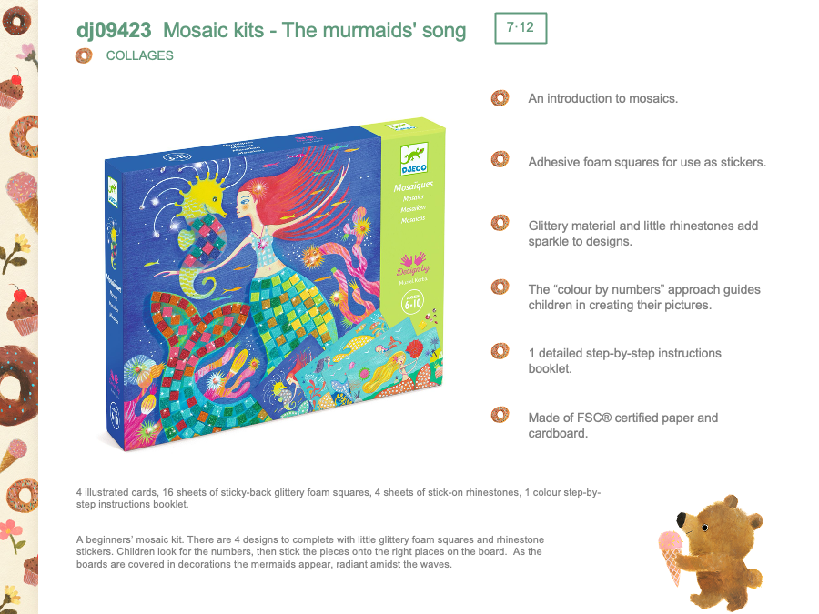 Djeco The mermaids song - DJ09423