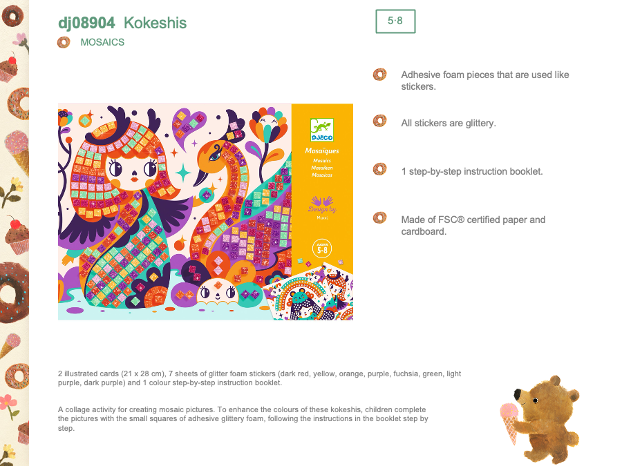 Djeco Kokeshis - DJ08904
