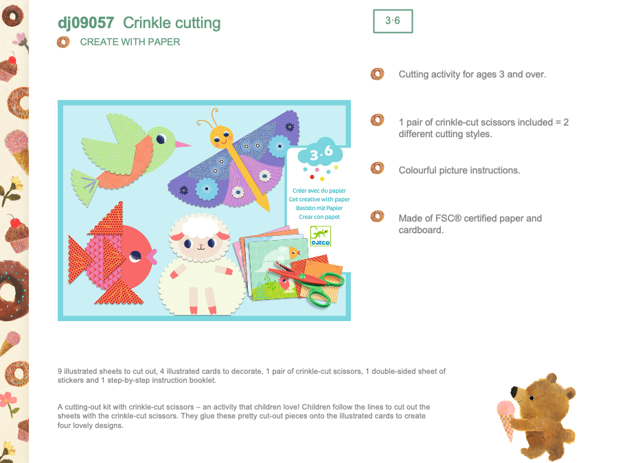 Djeco Crinkle cutting - DJ09057