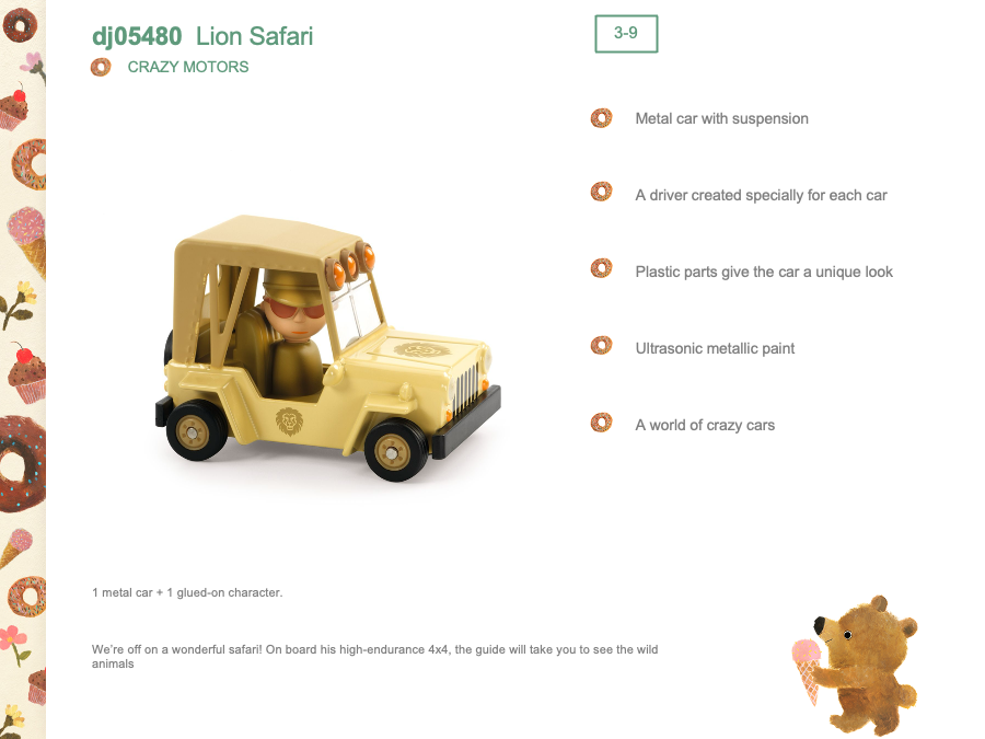 Djeco Lion Safari - DJ05480
