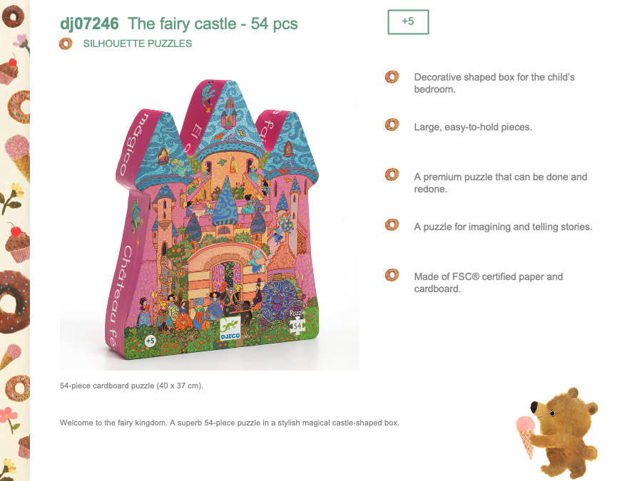 Djeco The fairy castle - DJ07246