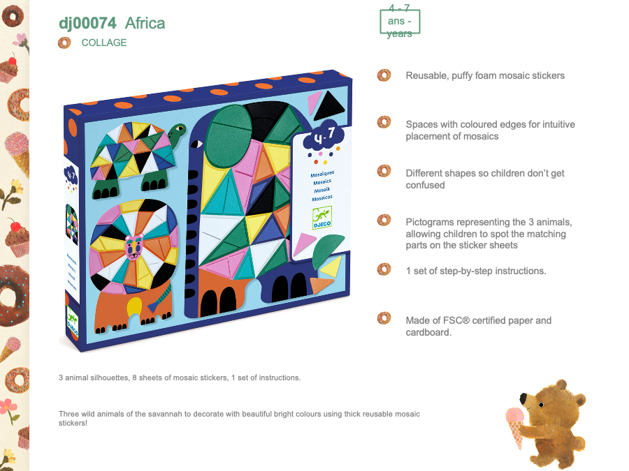 Djeco Africa - DJ00074