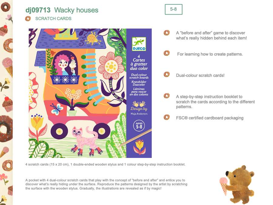 Djeco Wacky houses - DJ09713