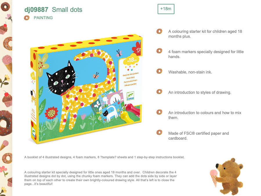 Djeco Small dots - DJ09887
