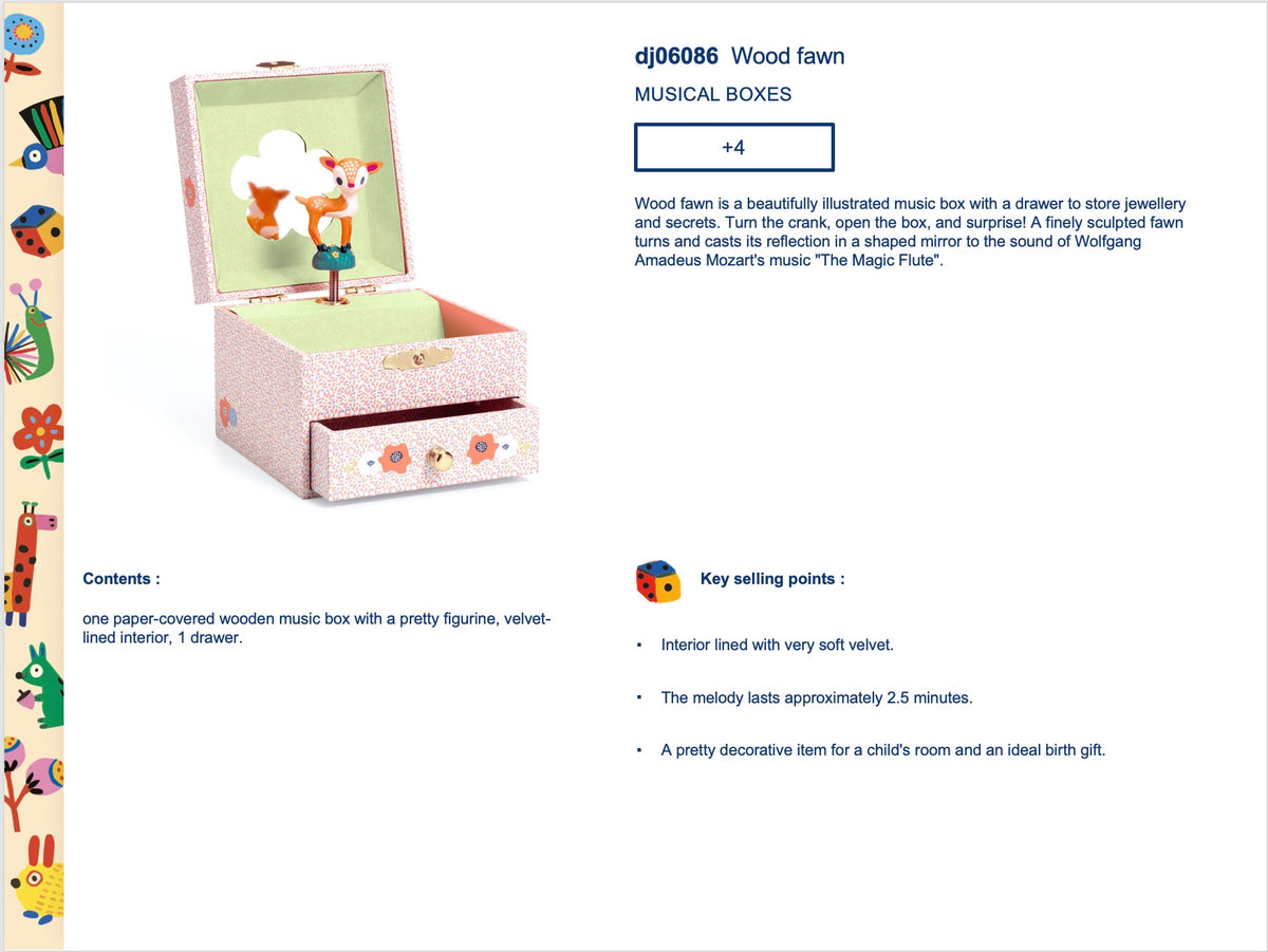 Djeco Wood fawn - DJ06086