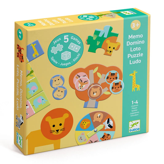 Djeco Wild animals 5 games - image 2