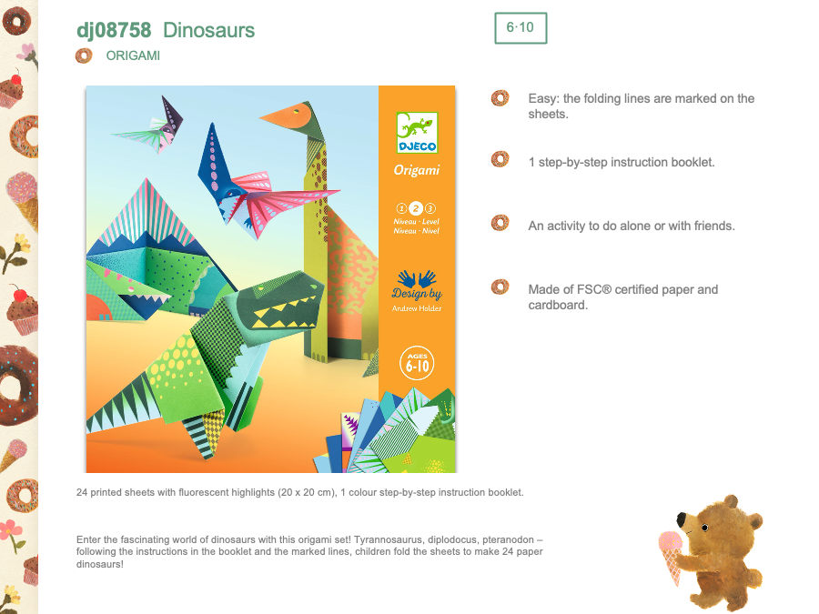 Djeco Dinosaurs - DJ08758