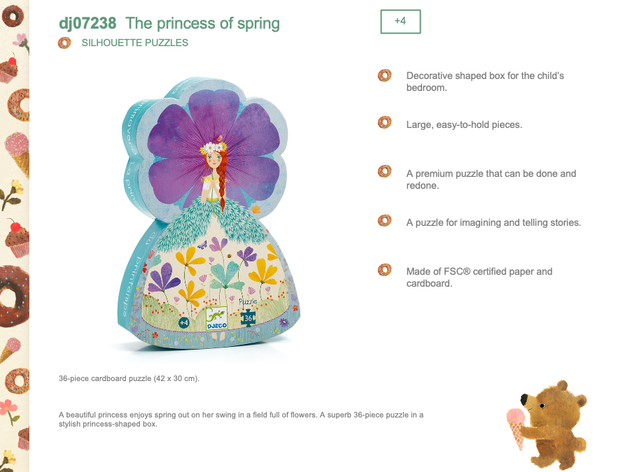 Djeco The princess of spring - DJ07238