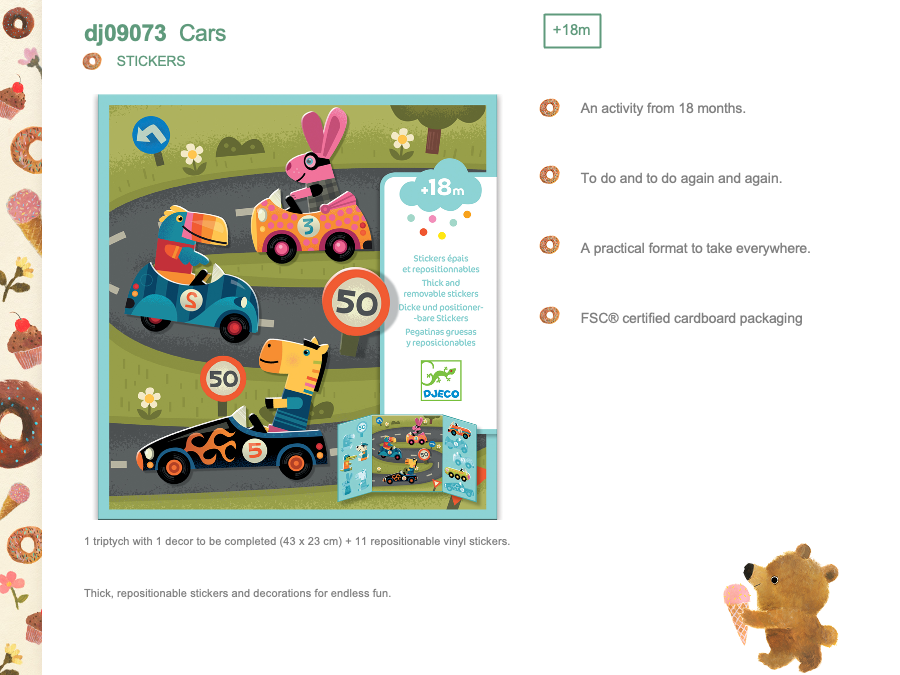 Djeco Cars - DJ09073