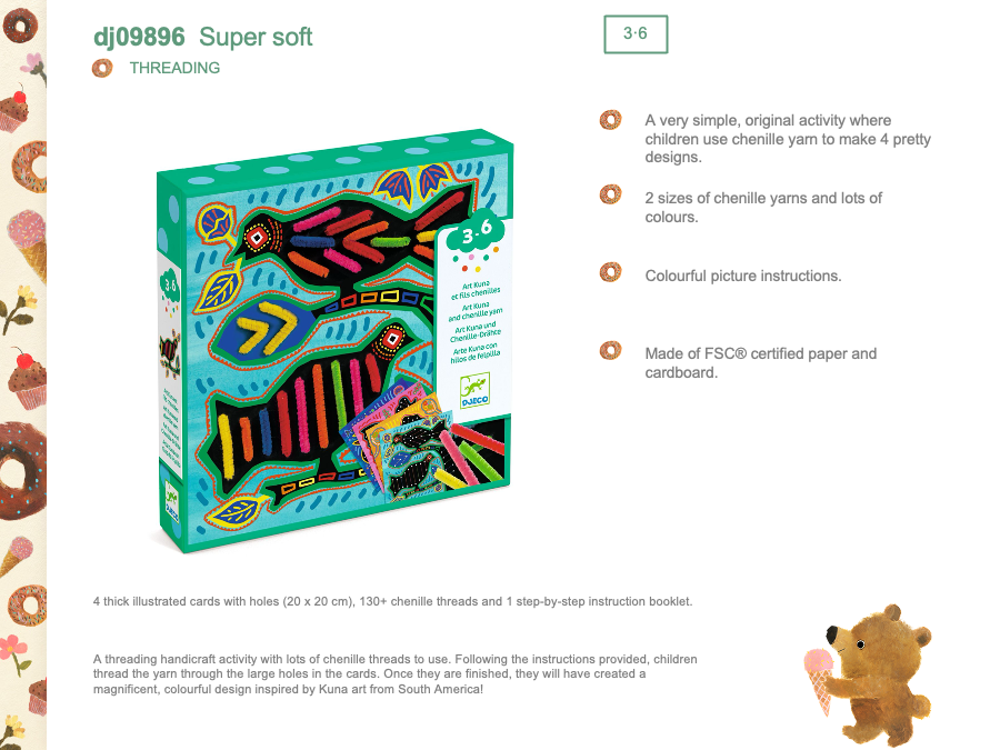 Djeco Super soft - DJ09896