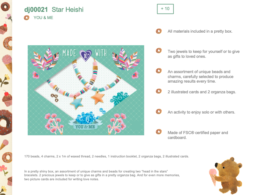Djeco Star Heishi - DJ00021