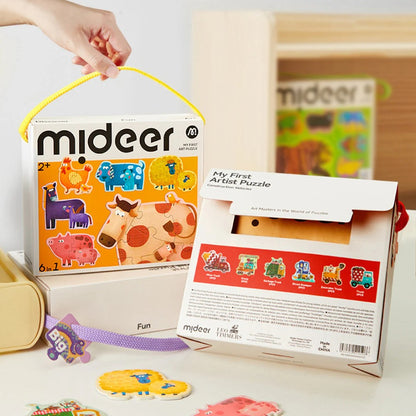 Mideer - My First Jigsaw Puzzle for Kids - Farm Animals