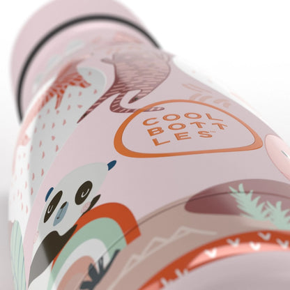 Cool Bottles - Kids Triple-Insulated Water Bottle - Panda Gang 260ml