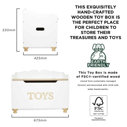Le Toy Van - Classic Wooden Toy Chest