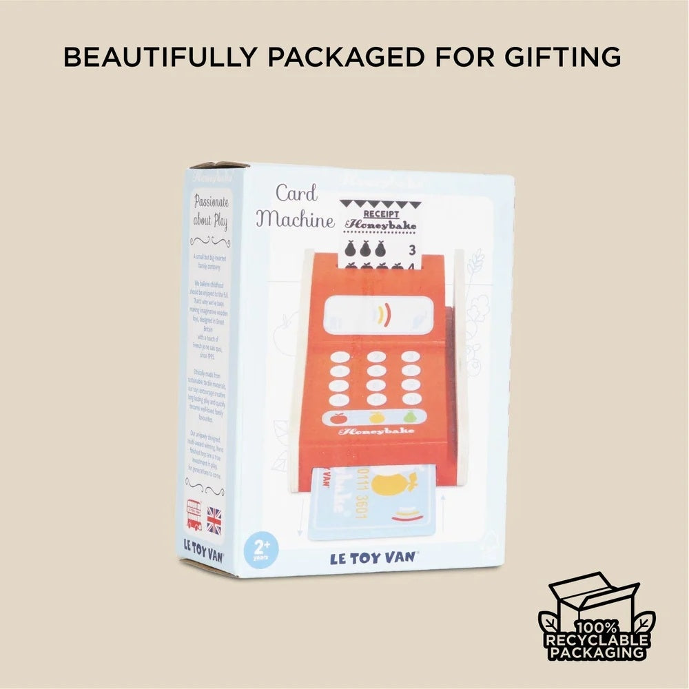Le Toy Van - Wooden Shop Card Machine