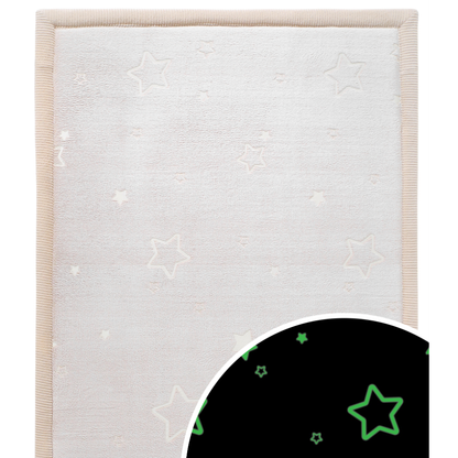 Hakuna Matte - GlowCloud Play Mat Carpet Glow in the Dark - Stars 170 x 120 x 2.5 cm