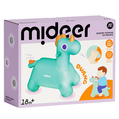 Mideer - Sensory Bounce Jumper Unicorn - Indoor & Outdoor for Ages 18 Months+