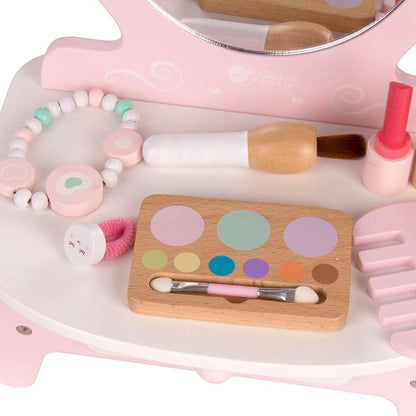 Classic World - Pretend & Play - Pink Vanity Dresser