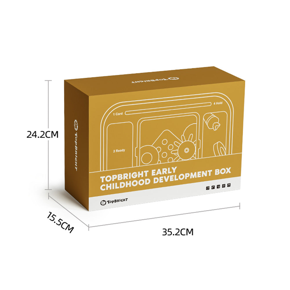 TopBright - 8-in-1 Montessori Educational Activity Box - 9-10 Months