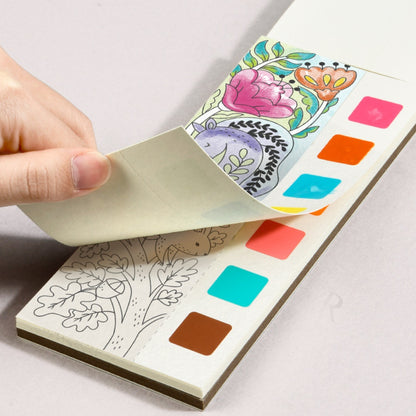 Mideer - Watercolour Painting Set - Travel Size - Wonderful Forest