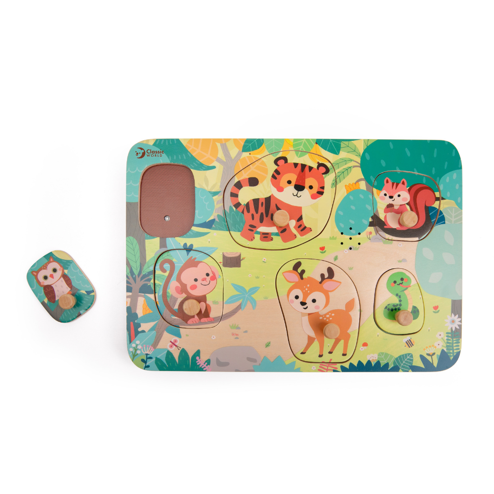 Classic World - Jungle Animal Sound Puzzle