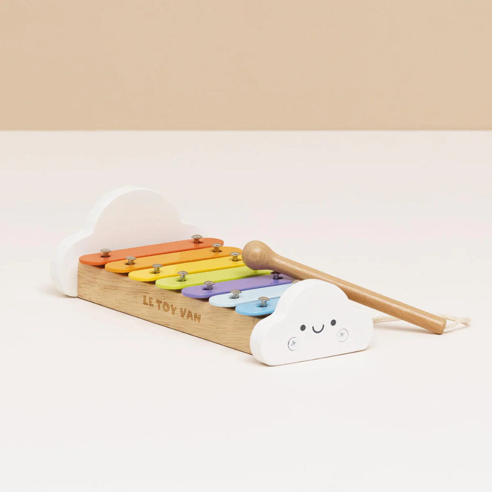 Le Toy Van - Wooden Rainbow Xylophone - 2pcs