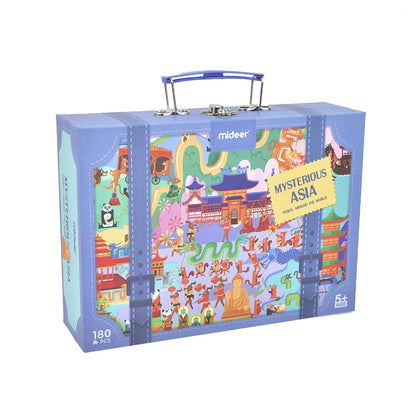 Mideer - Travel Around the World Puzzle - Mysterious Asia - 180pcs