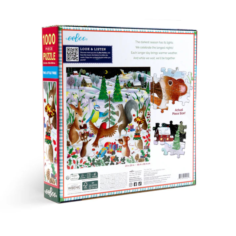 eeBoo - The Little Tree 1000 Piece Square Puzzle