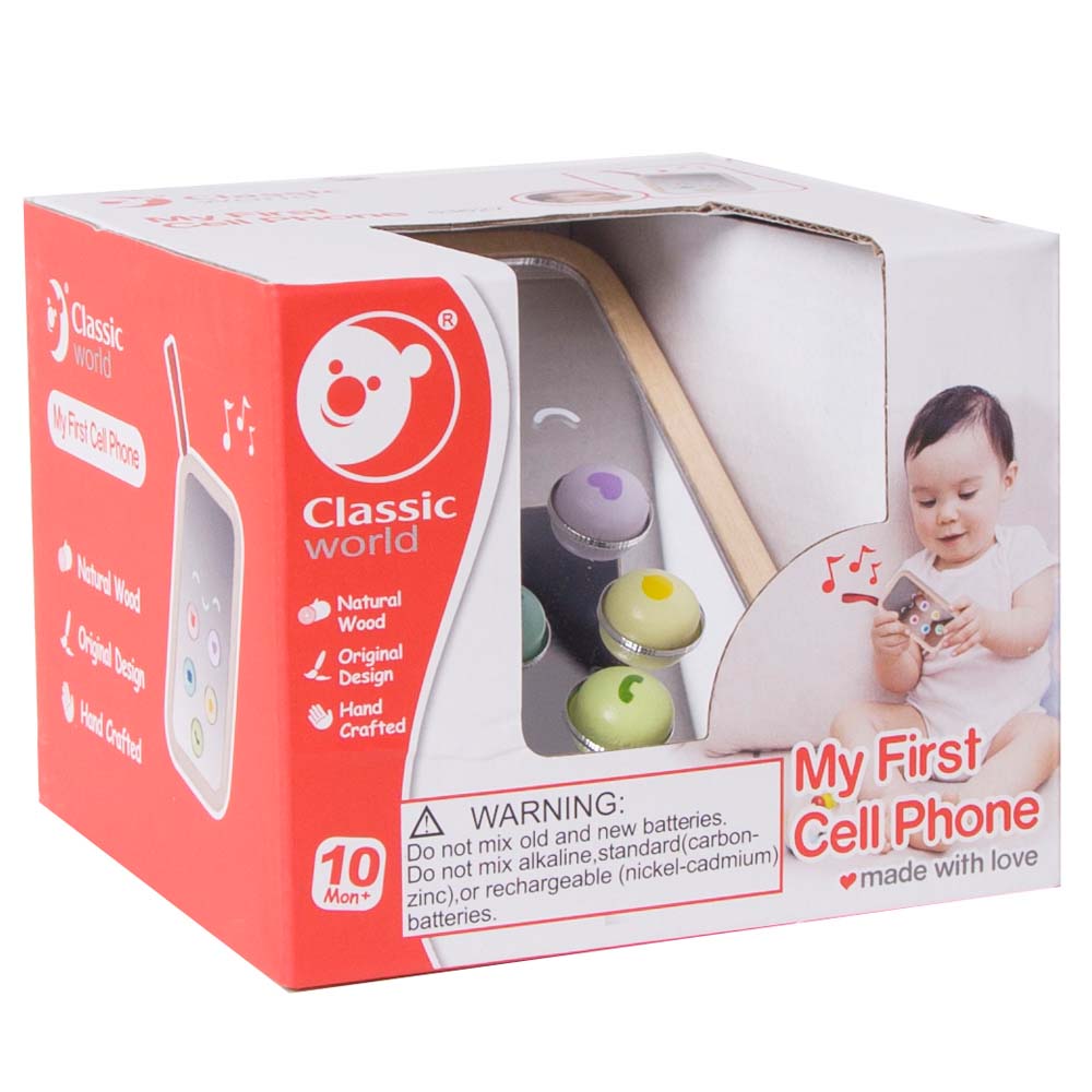 Classic World - Pretend & Play - My First Cell Phone