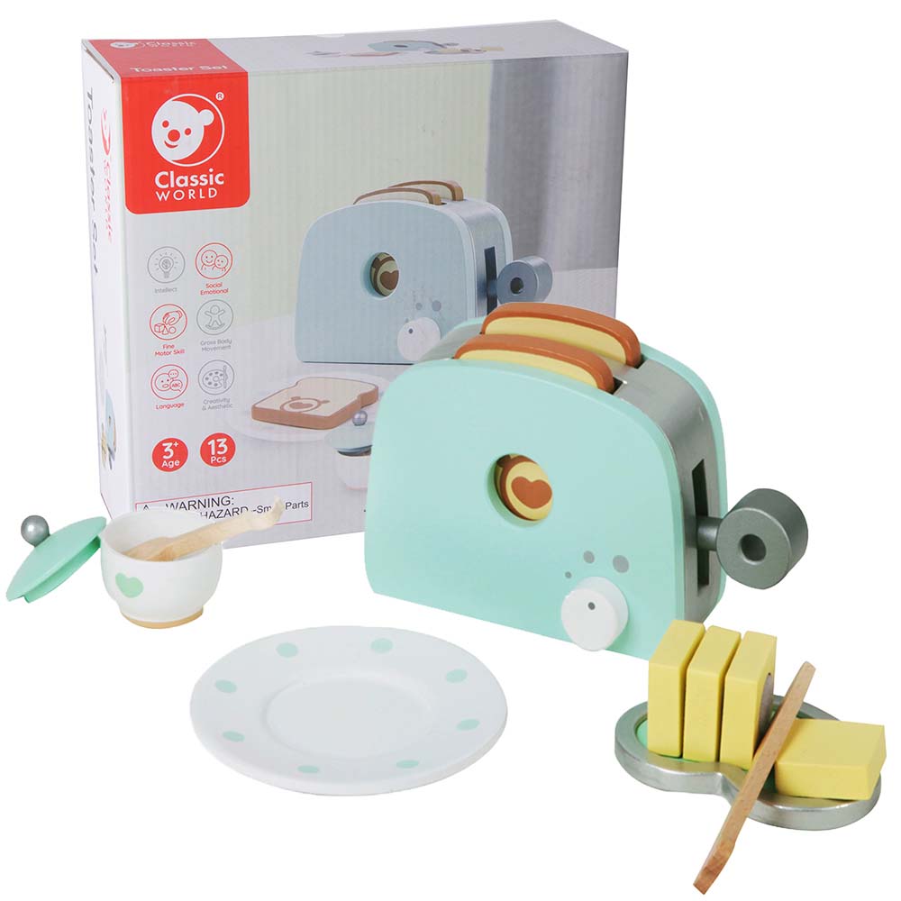 Classic World - Pretend & Play - Toaster Set