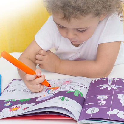 Mideer - Colouring book - Pink Bubble Party