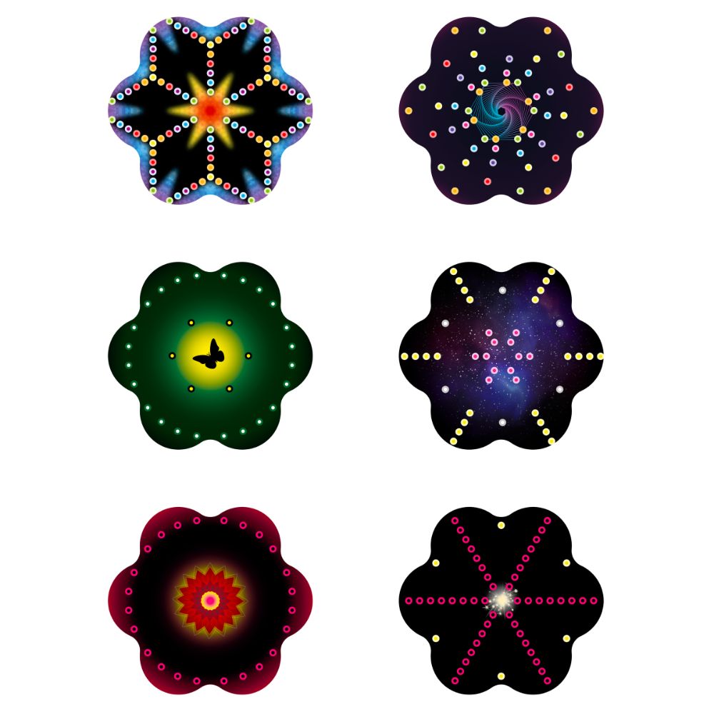 Quercetti - Mandala String Art Kit - Threading & Picture Creation Activity