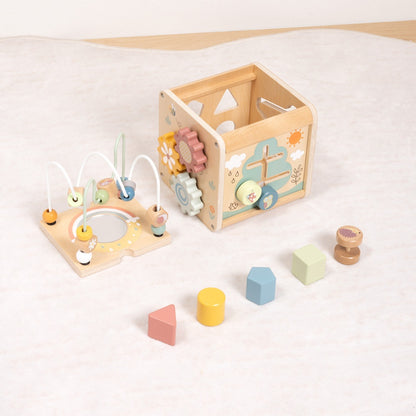 TookyToy - Nature Play Cube Activity Toy