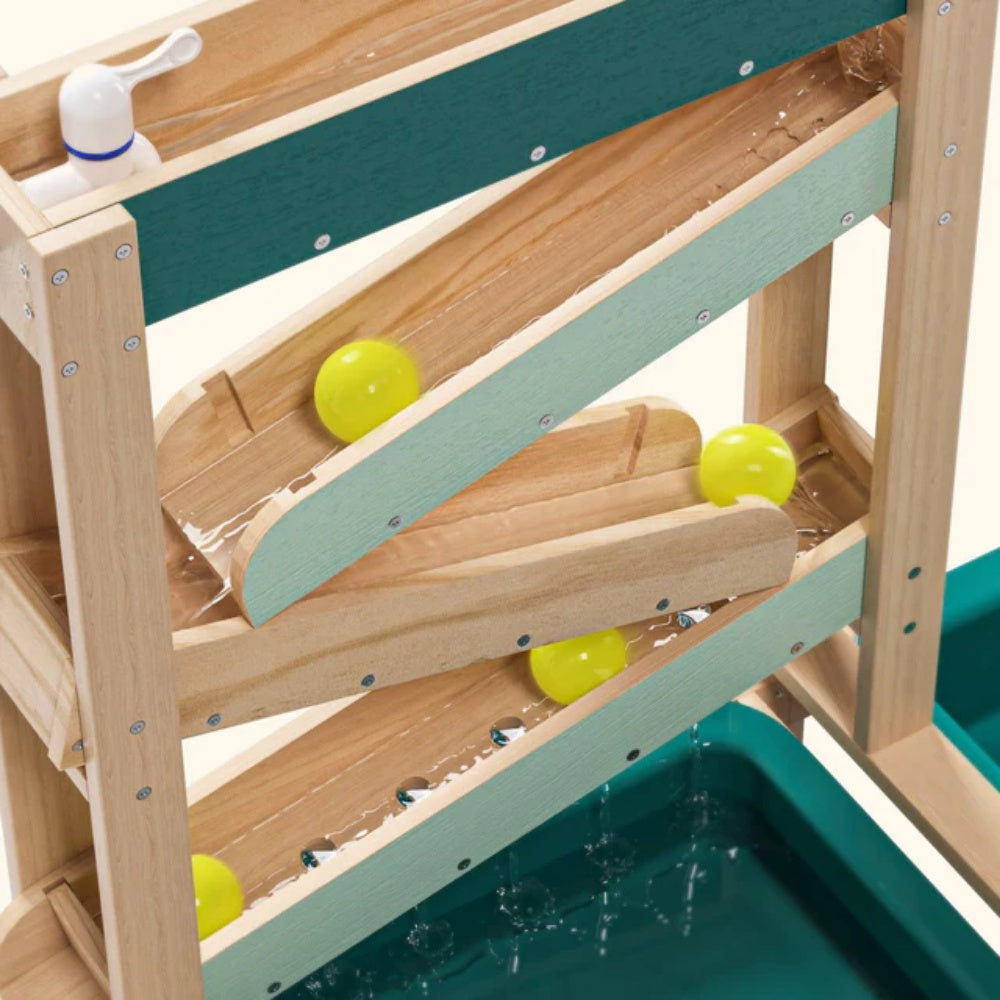TopBright - Outdoor Wooden Sand and Water Play Station