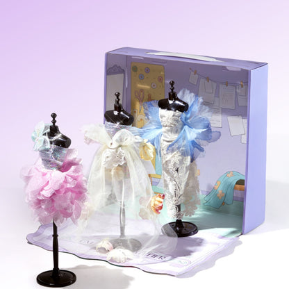Mideer - Dress Making Kit - Kids Fashion Design Craft Set - 5 Models