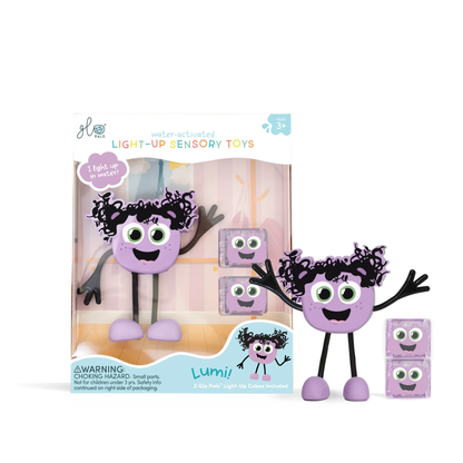 Glo Pals - Water Activated Light-Up Sensory Toys - Lumi