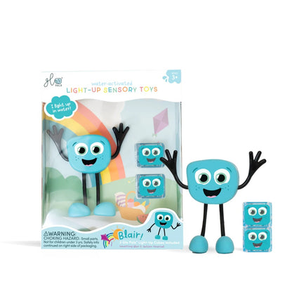Glo Pals - Water Activated Light-Up Sensory Toys - Blair
