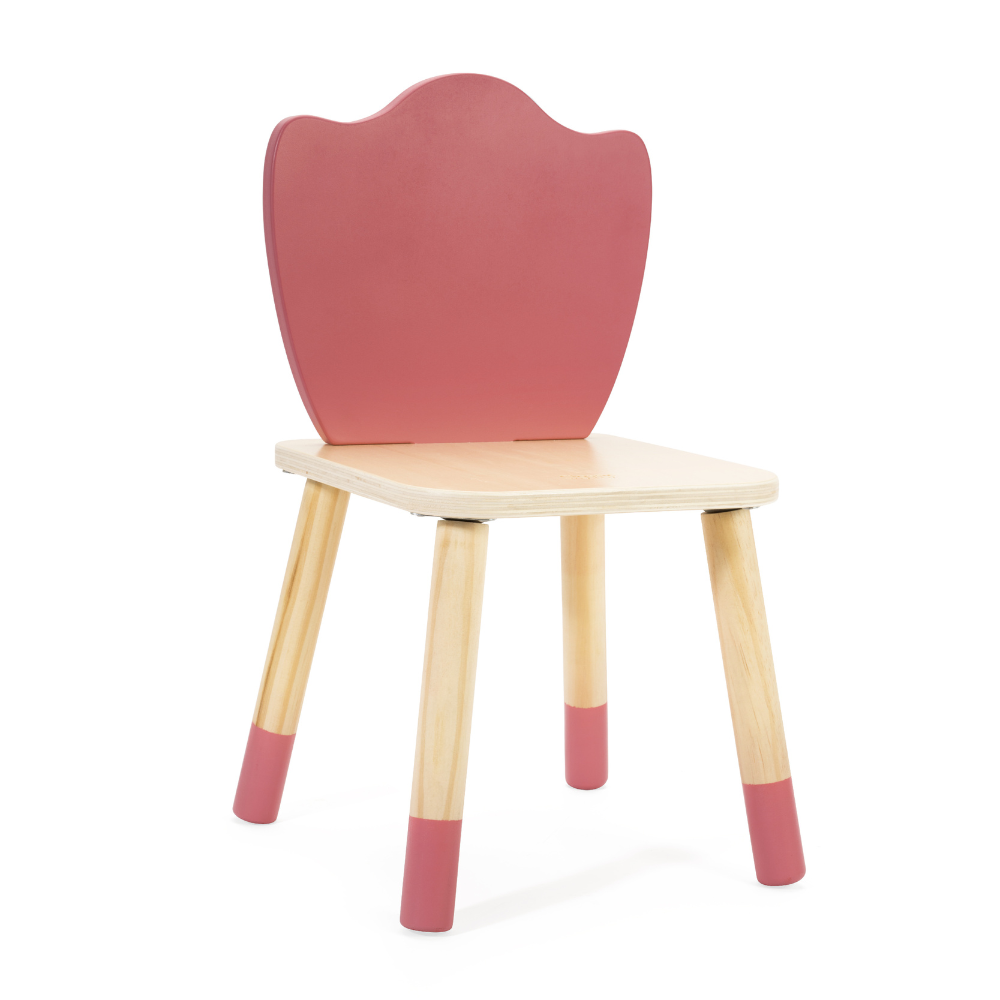 Classic World - Wooden Kids Grace Chair - Tulip - 28 x 28 x 48.9 cm