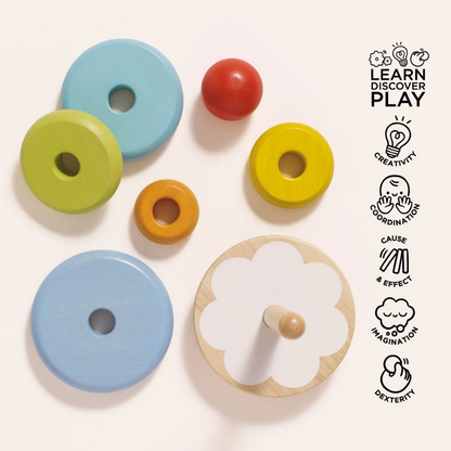 Le Toy Van - Rainbow Stacking Tower