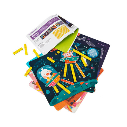 Jar Meló - Magnetic Maths Games 6-in-1 Set - Educational Number Skills Toy for Kids
