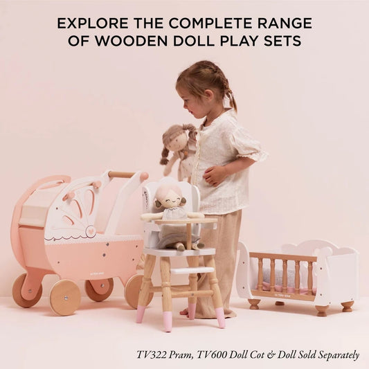 Le Toy Van - Dolls Wooden High Chair